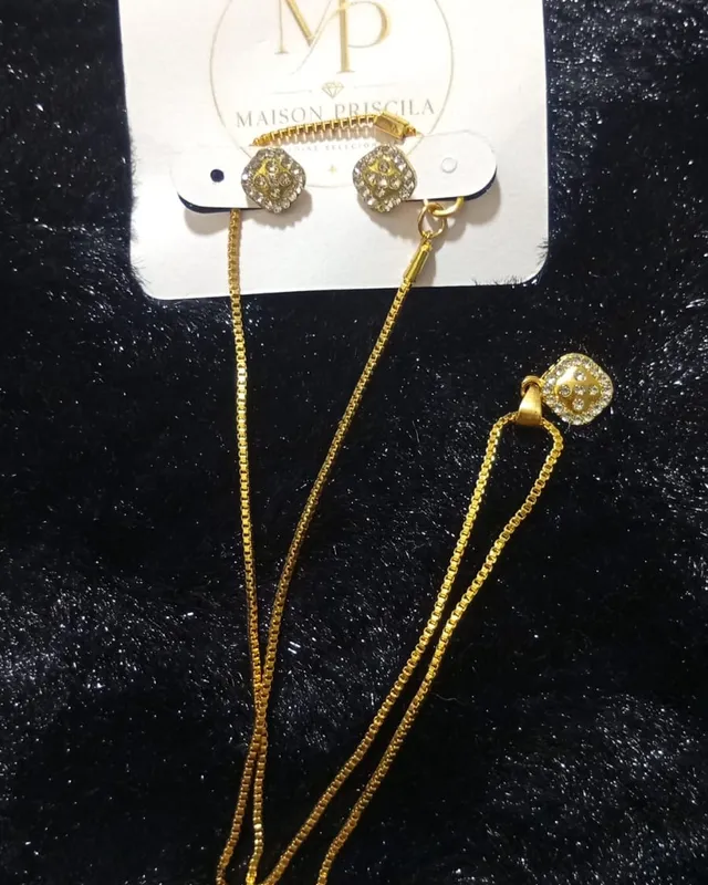 Conjunto ponto de luz quadrado